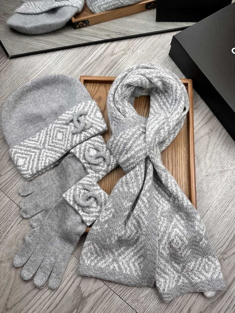 Chanel Caps Scarfs